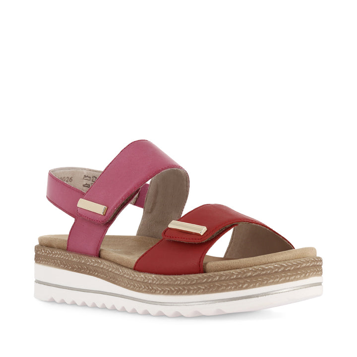 DACRON D0Q59 - RED MULTI LEATHER