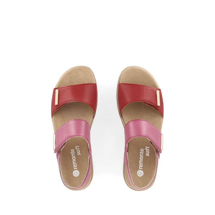 DACRON D0Q59 - RED MULTI LEATHER