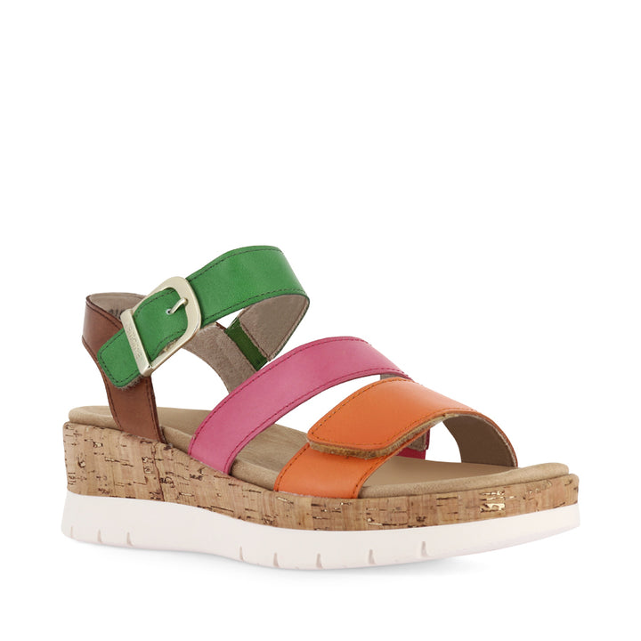 DAKOTA D2P50 - ORANGE MULTI LEATHER