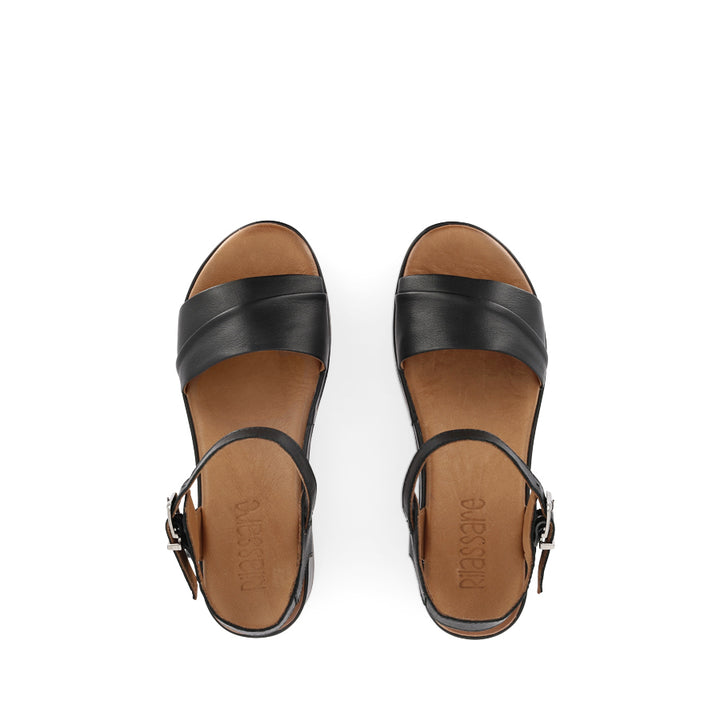 PAIGE - BLACK LEATHER