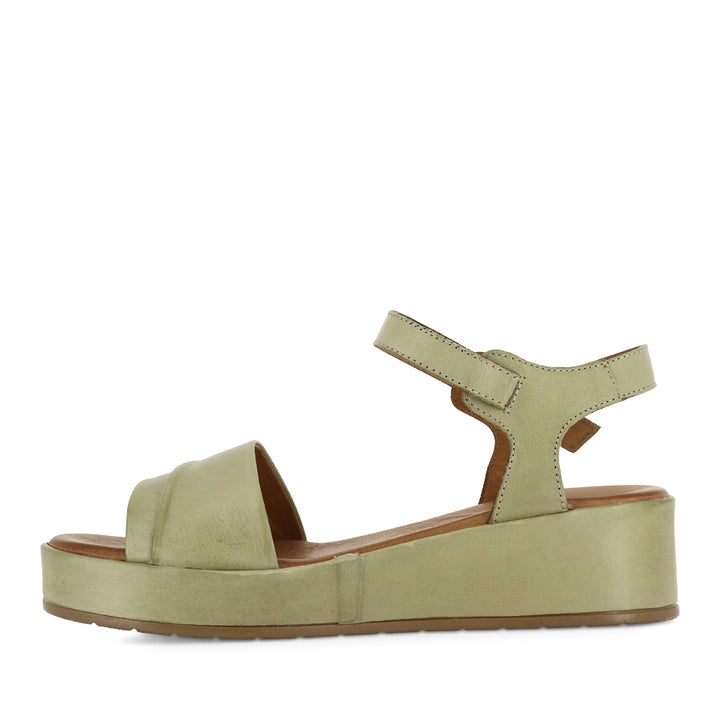 PAIGE - KHAKI LEATHER