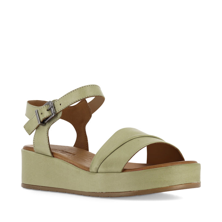 PAIGE - KHAKI LEATHER