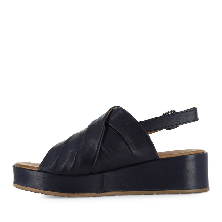 PEARL - NAVY LEATHER