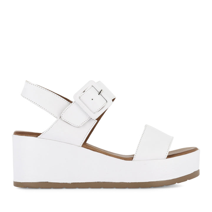 PENNY - WHITE LEATHER