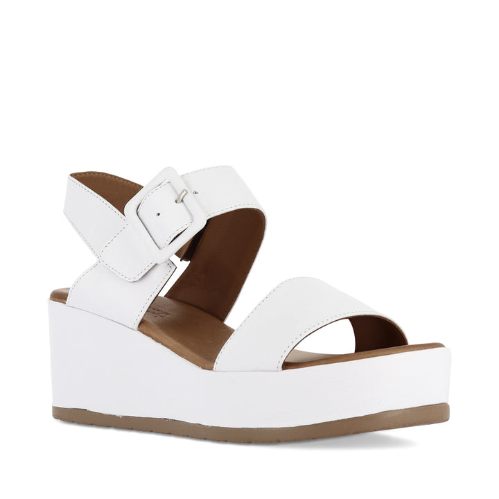 PENNY - WHITE LEATHER