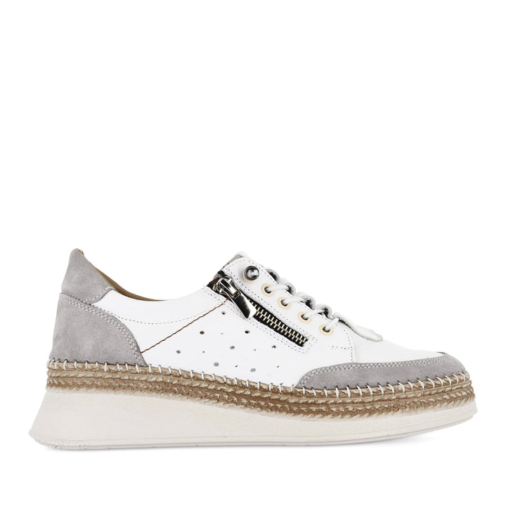 TAYTAY - WHITE/MIX LEATHER