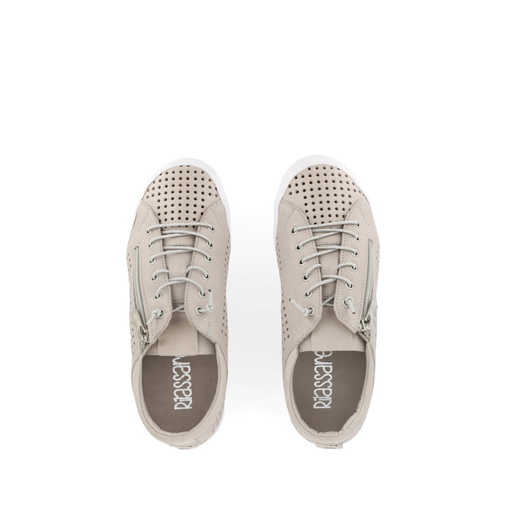 TREETOPS - TAUPE LEATHER