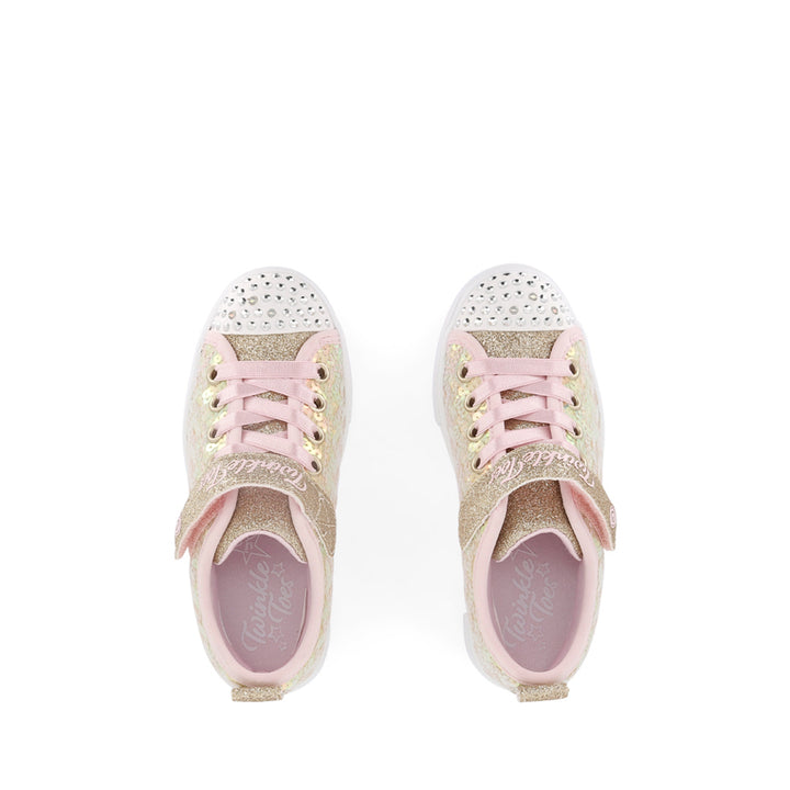 TWINKLE SPARKS-SEQUIN PARTY KIDS - GOLD PINK MULTI