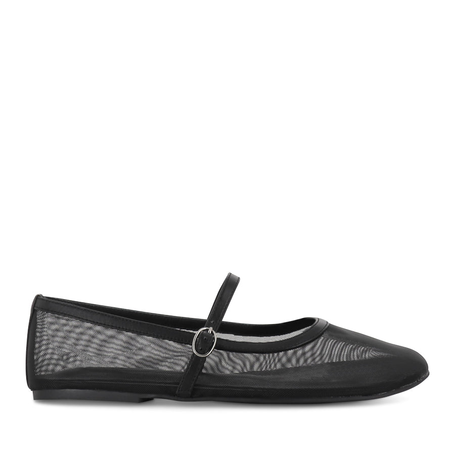 MELANY BLACK NYLON Evans Shoes