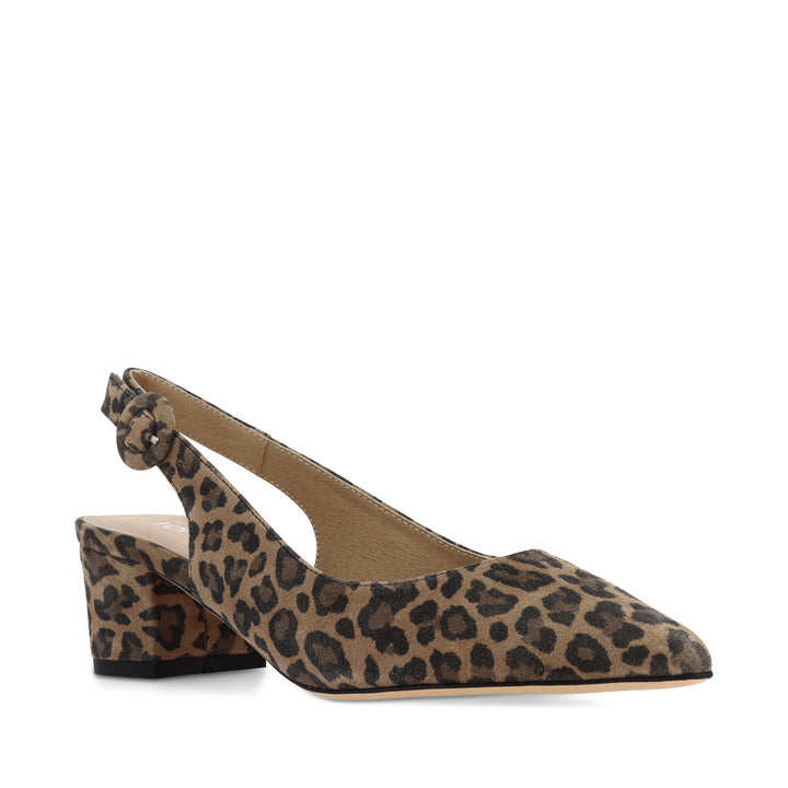 ABIGALE - CAMEL LEOPARD SUEDE