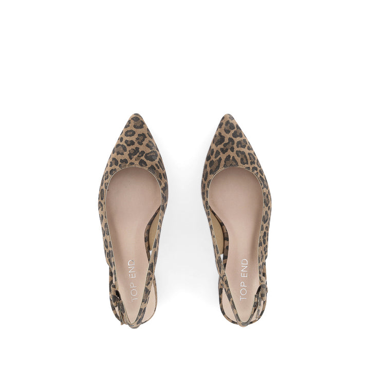 ABIGALE - CAMEL LEOPARD SUEDE