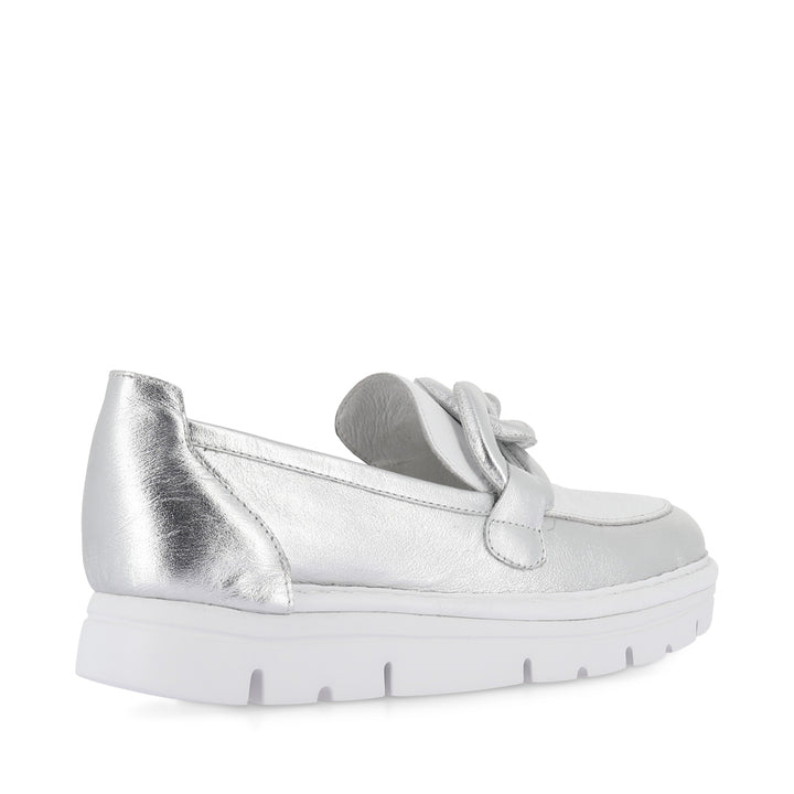 ERORA - SILVER WHITE LEATHER