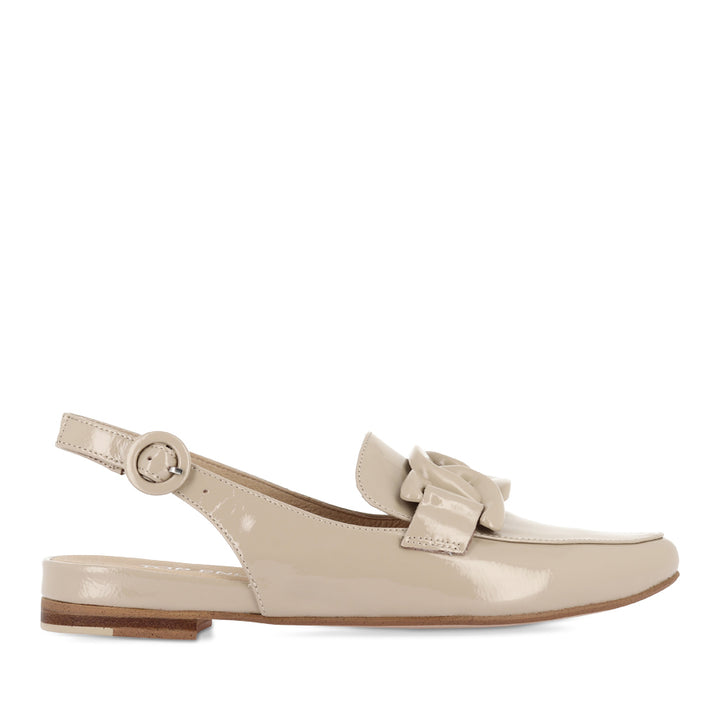 FAVILLAS - CAFE PATENT LEATHER