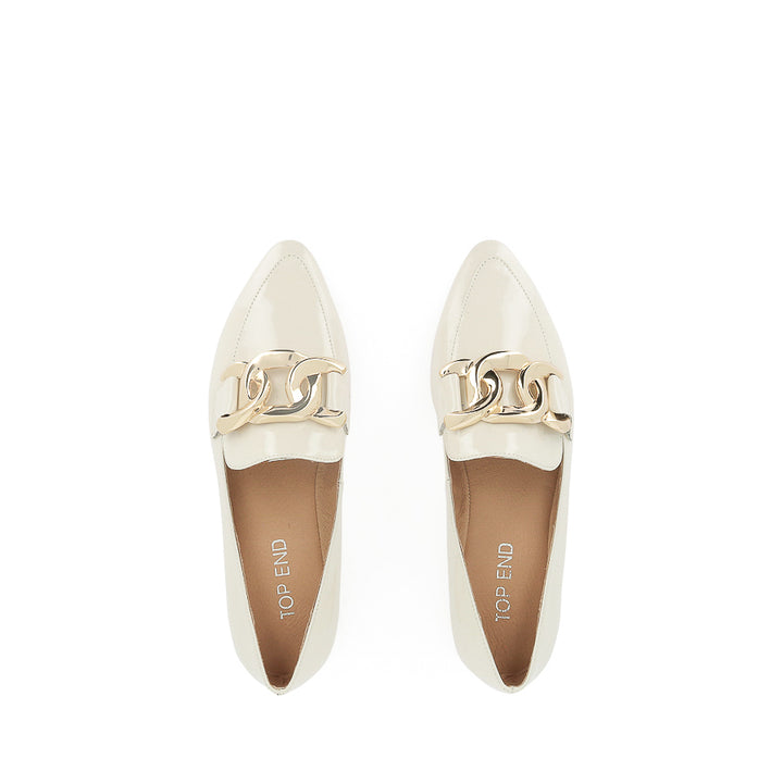 SOCORO - IVORY PATENT LEATHER