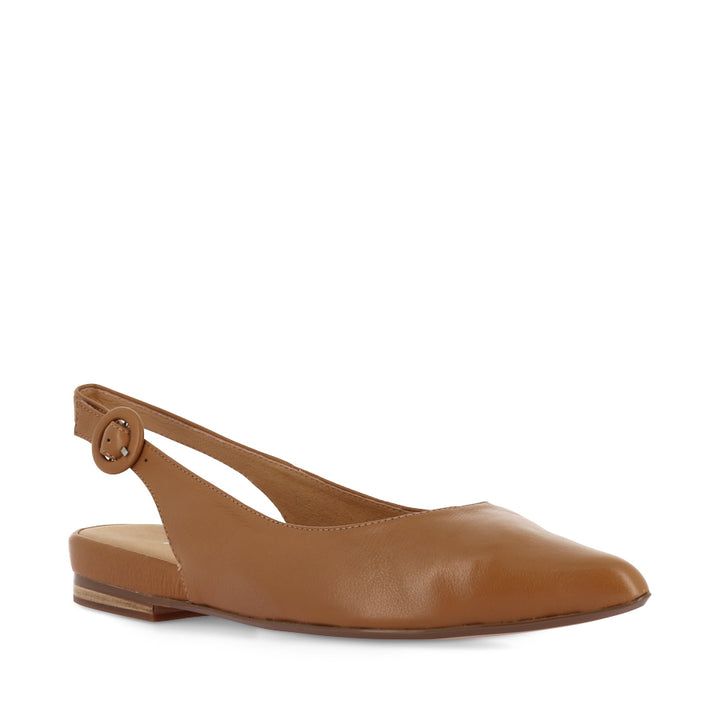 YILLIE - DARK TAN LEATHER