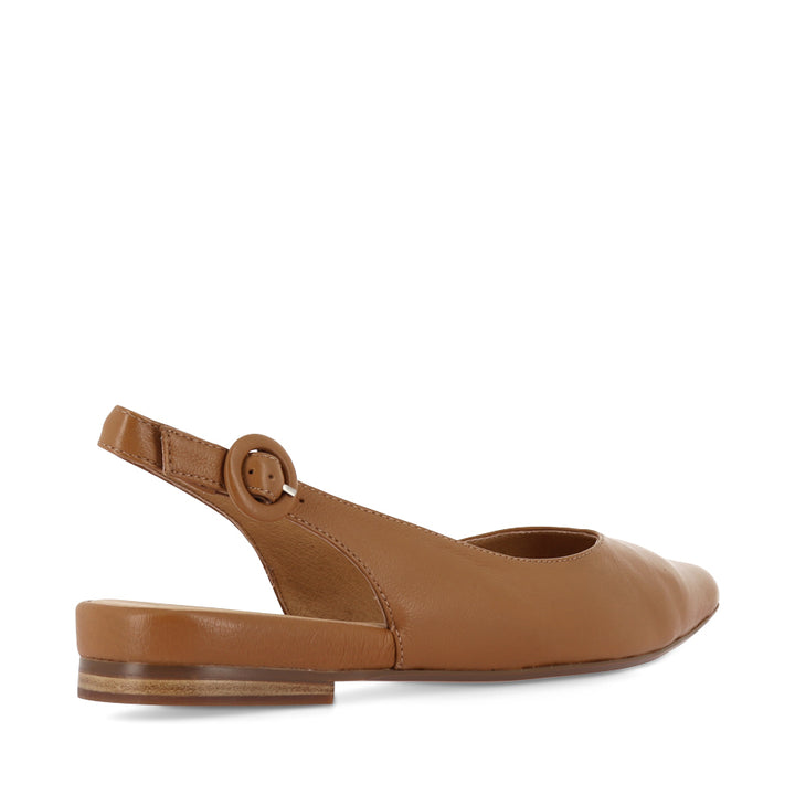 YILLIE - DARK TAN LEATHER