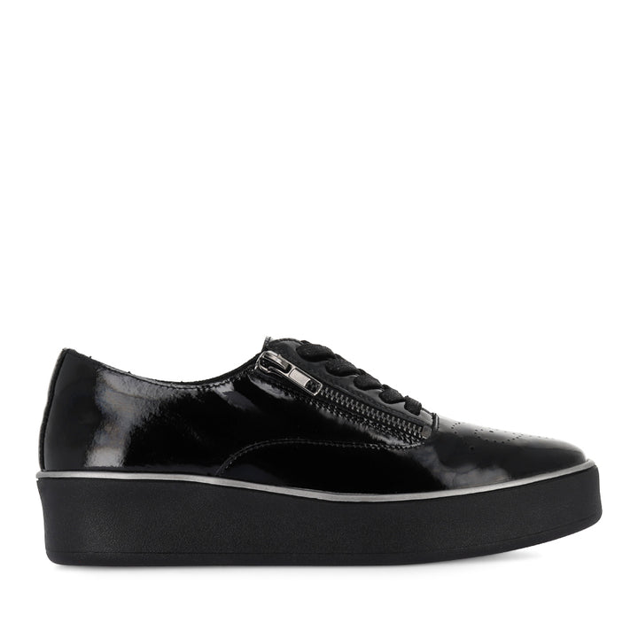 ZHARA W - BLACK BLACK PATENT LEATHER