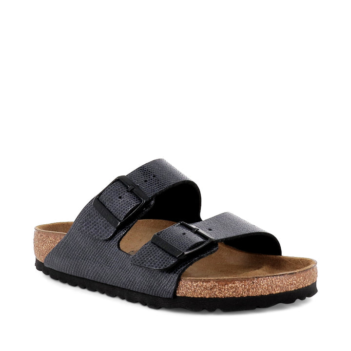 ARIZONA BIRKO-FLOR MAGICAL METALLIC - MIDNIGHT LEATHER