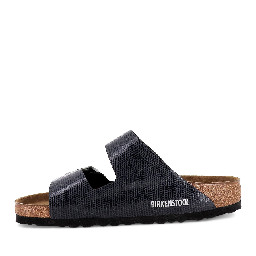 ARIZONA BIRKO-FLOR MAGICAL METALLIC - MIDNIGHT LEATHER