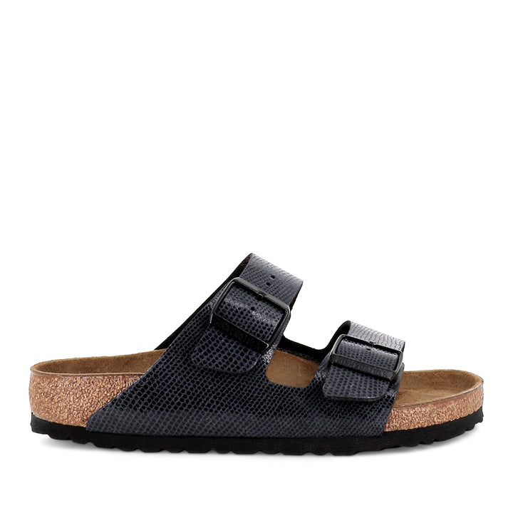 ARIZONA BIRKO-FLOR MAGICAL METALLIC - MIDNIGHT LEATHER