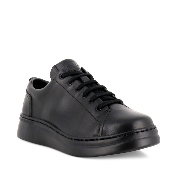 RUNNER UP K200508 L - BLACK BLACK LEATHER