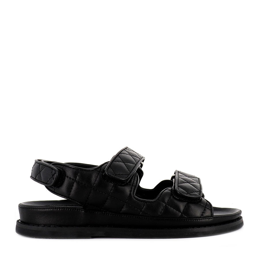 Hiranni black discount sheep nappa sandals