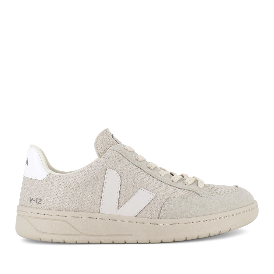 V-12 - NATURAL WHITE MESH – Evans Shoes