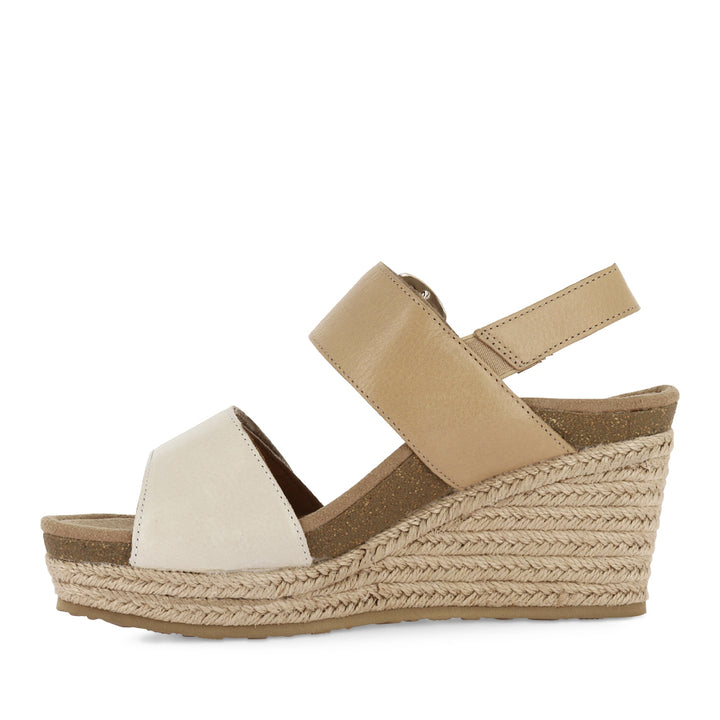 ASHLEY - OFF WHITE LEATHER
