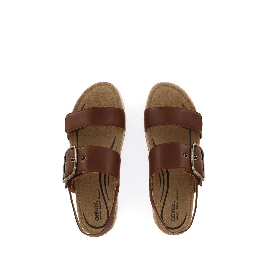 VANIA - WALNUT LEATHER