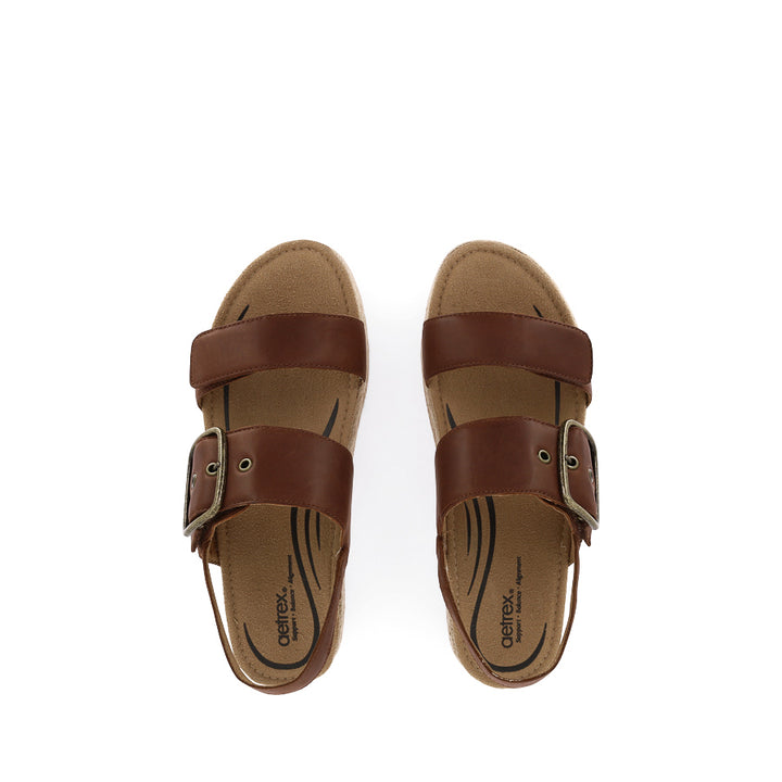 VANIA - WALNUT LEATHER
