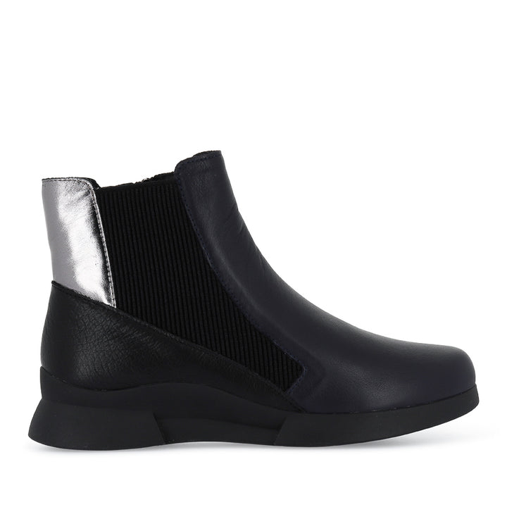 JUNIOR - DEEP OCEAN BLACK LEATHER