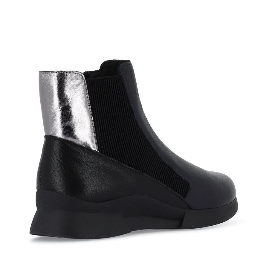JUNIOR - DEEP OCEAN BLACK LEATHER