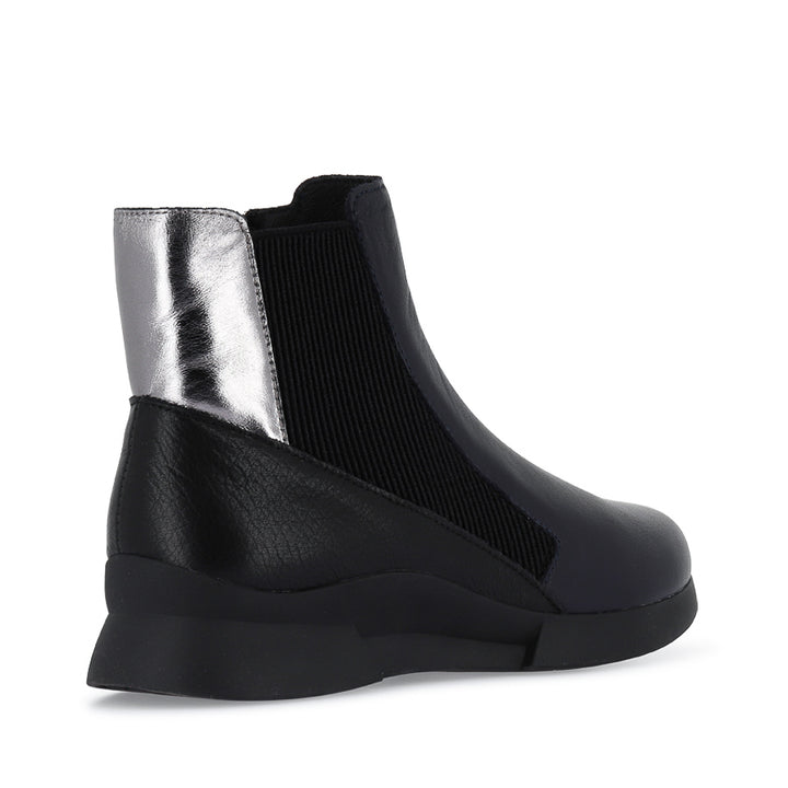 JUNIOR - DEEP OCEAN BLACK LEATHER