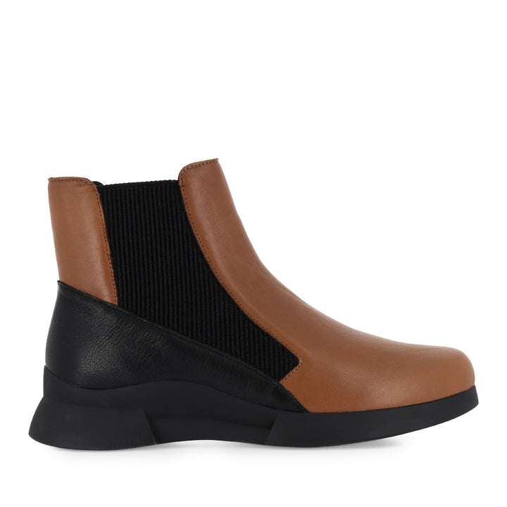 JUNIOR - TAN BLACK MULTI LEATHER