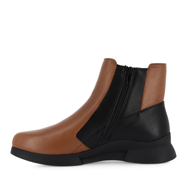 JUNIOR - TAN BLACK MULTI LEATHER