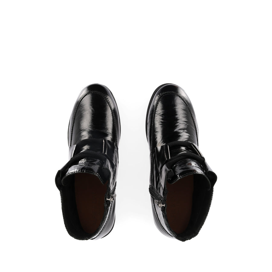 VOLUME - BLACK CRUSH PATENT LEATHER