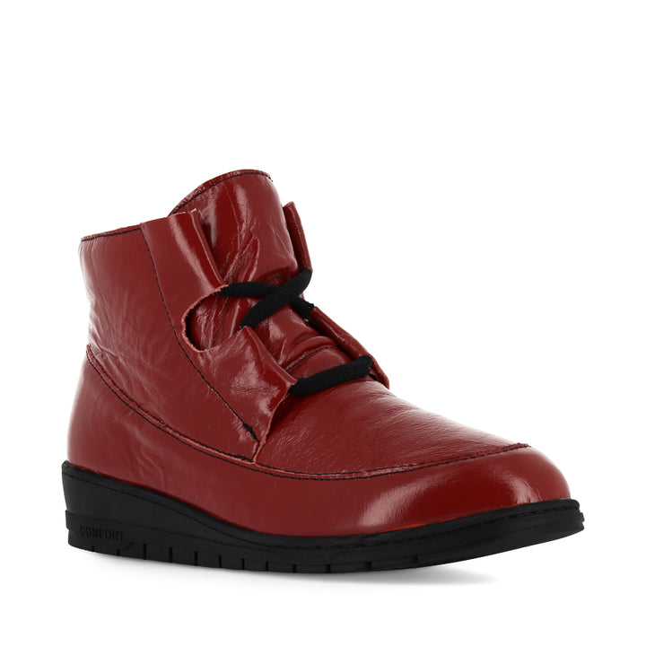 VOLUME - RED CRUSH PATENT LEATHER