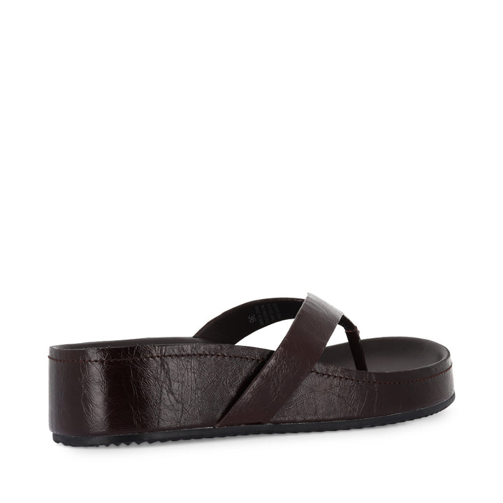 AKIKO - CHOC OILY CRINKLE LEATHER