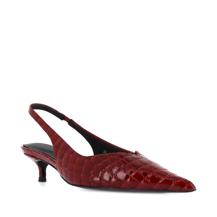 EVETTE - SCARLETT PATENT CROC