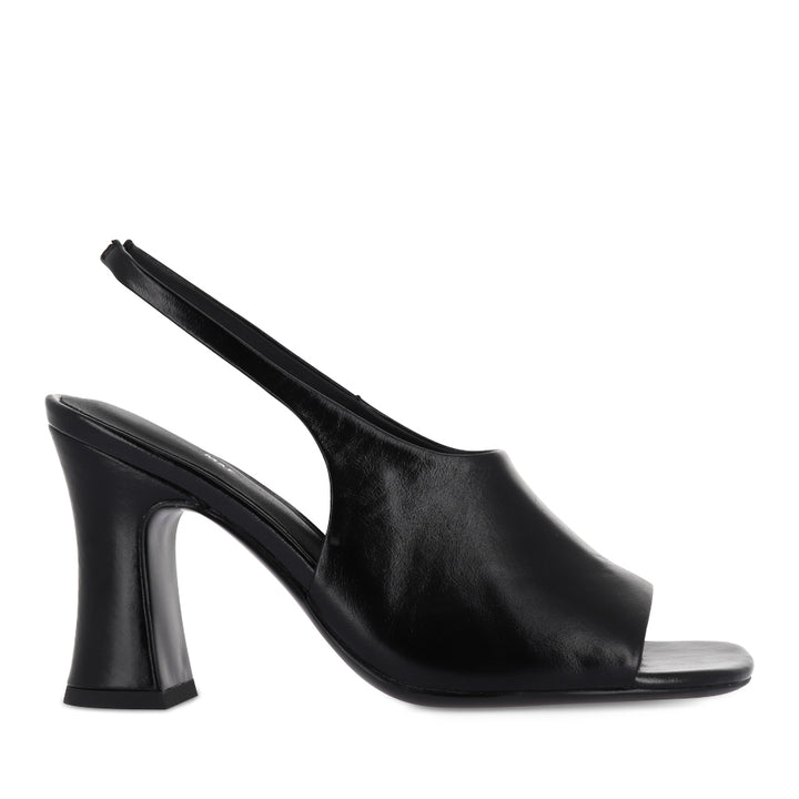 JACKIE - BLACK CRINKLE LEATHER
