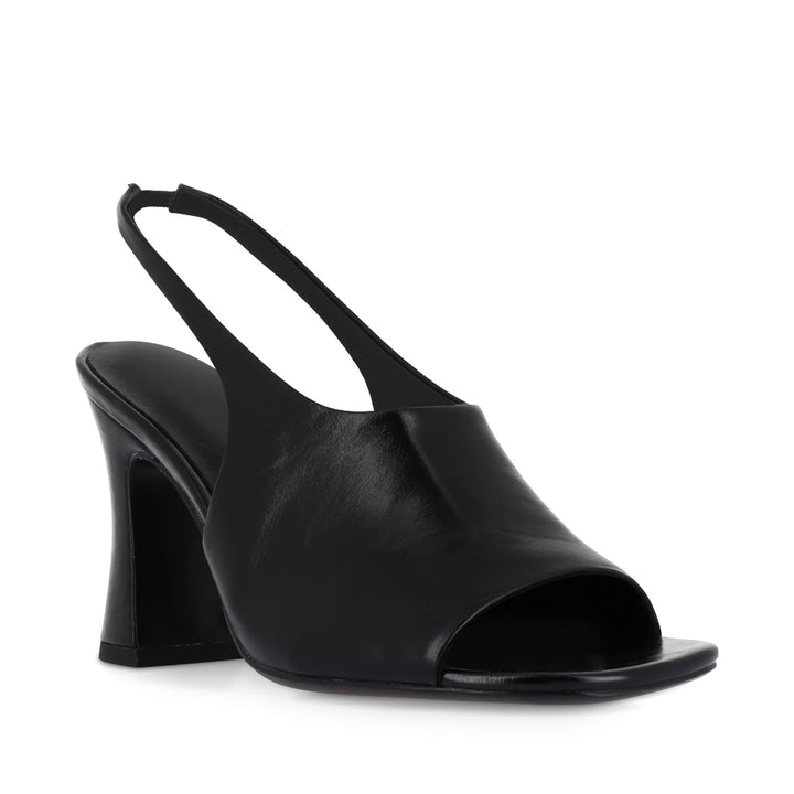 JACKIE - BLACK CRINKLE LEATHER