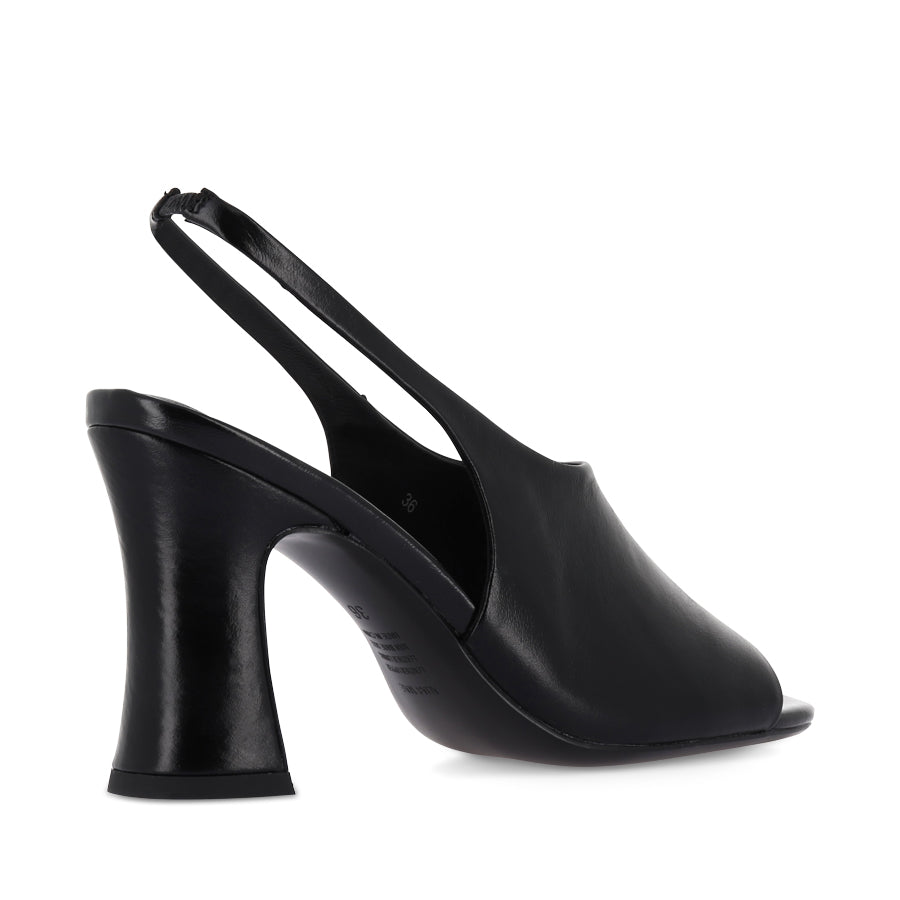 JACKIE - BLACK CRINKLE LEATHER