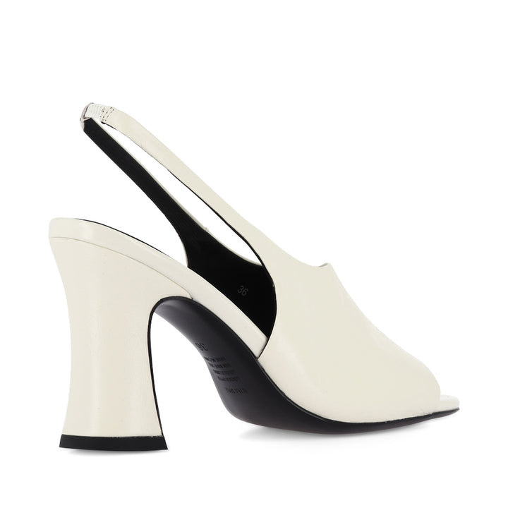 JACKIE - IVORY OILY CRINKLE LEATHER