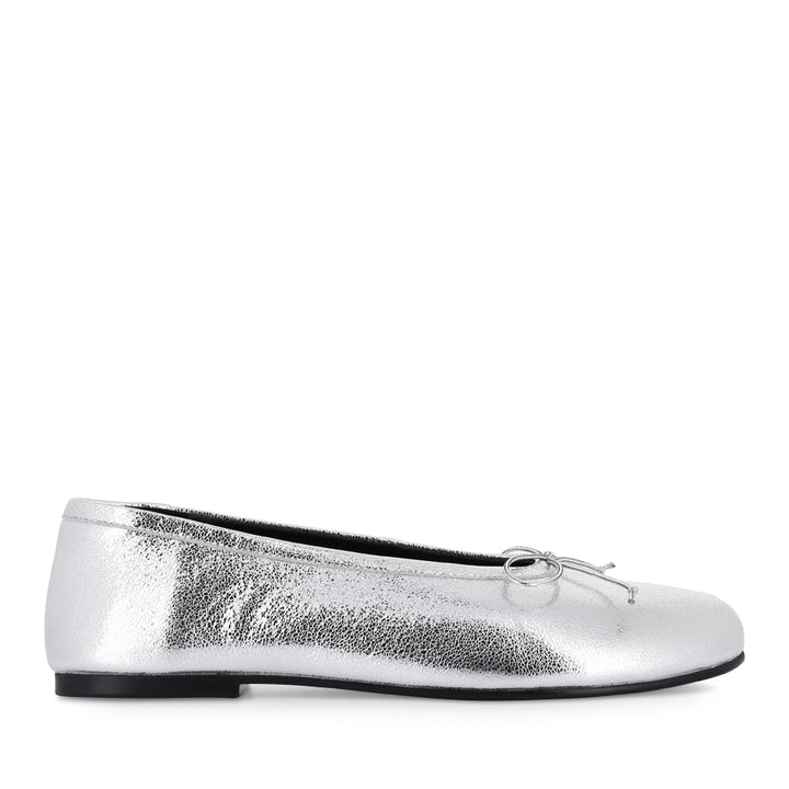 LANA - SILVER CRINKLE LEATHER