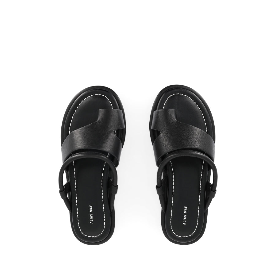 TULLIE - BLACK LEATHER