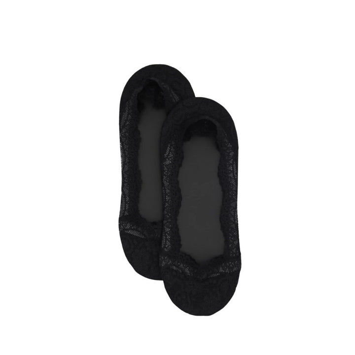 2PP LACE FOOTLET - BLACK