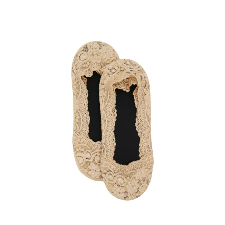 2PP LACE FOOTLET - NATURAL