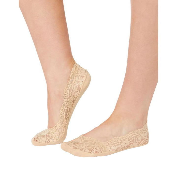 2PP LACE FOOTLET - NATURAL