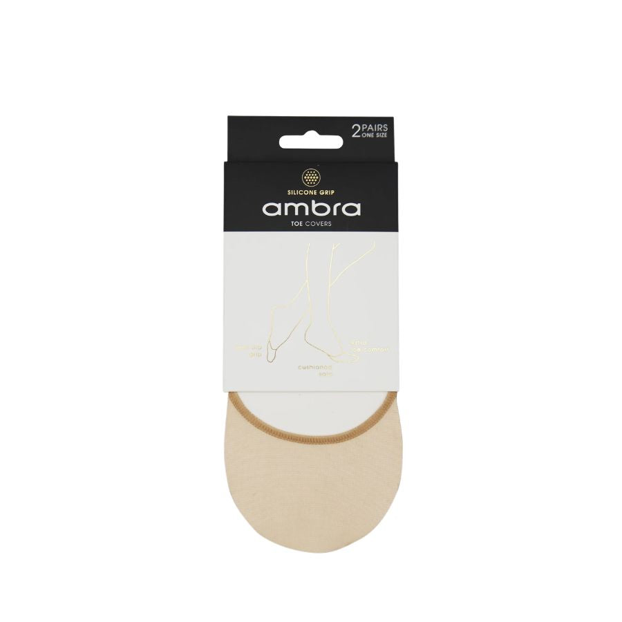2PP TOE COVER - NUDE/BLACK