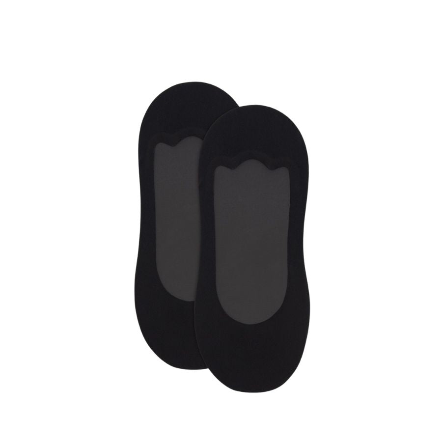 BONDED CUSHION FOOTLET 2 PACK - BLACK
